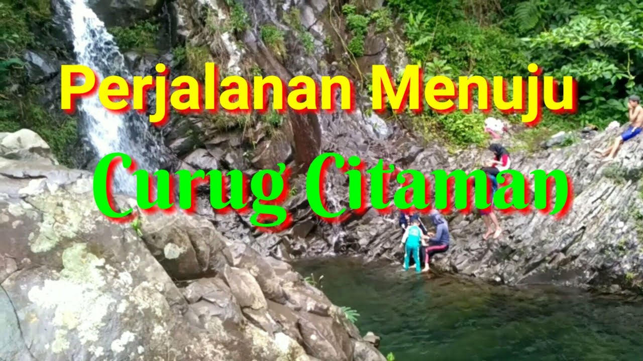 Perjalanan menuju Curug Citaman Gunung Salak