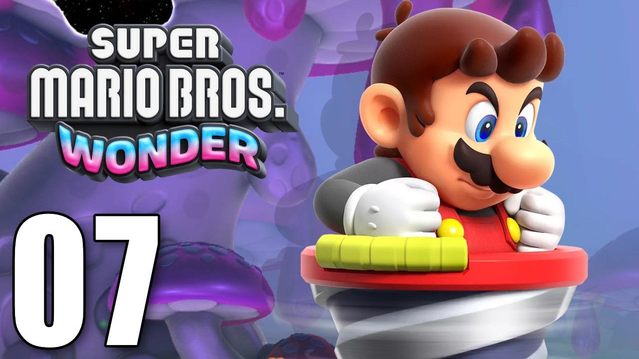 Super Mario Bros Wonder Part 7 | World 5 Fungi Mines