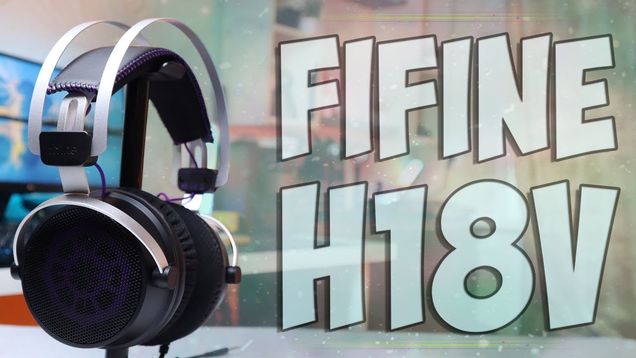 FIFINE AmpliGame H18V Обзор полноразмерных игровых наушников открытого типа