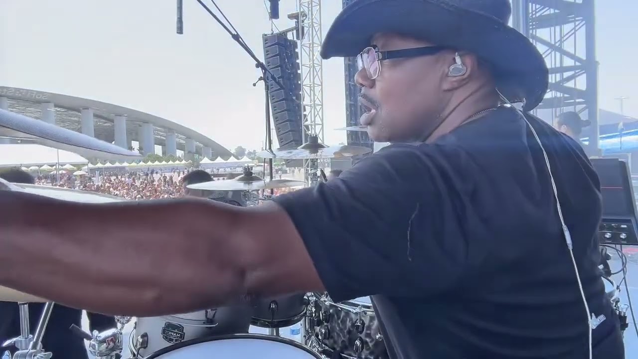 Full Show w/ @thejacksons at @foolinlovefest  8/31/24! Stacey Lamont #drumcam #thejacksons #bts