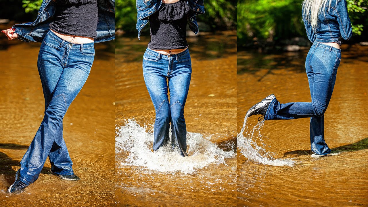 Miss Sixty Y2K Vintage Pocketless Bootcut Jeans Wetlook