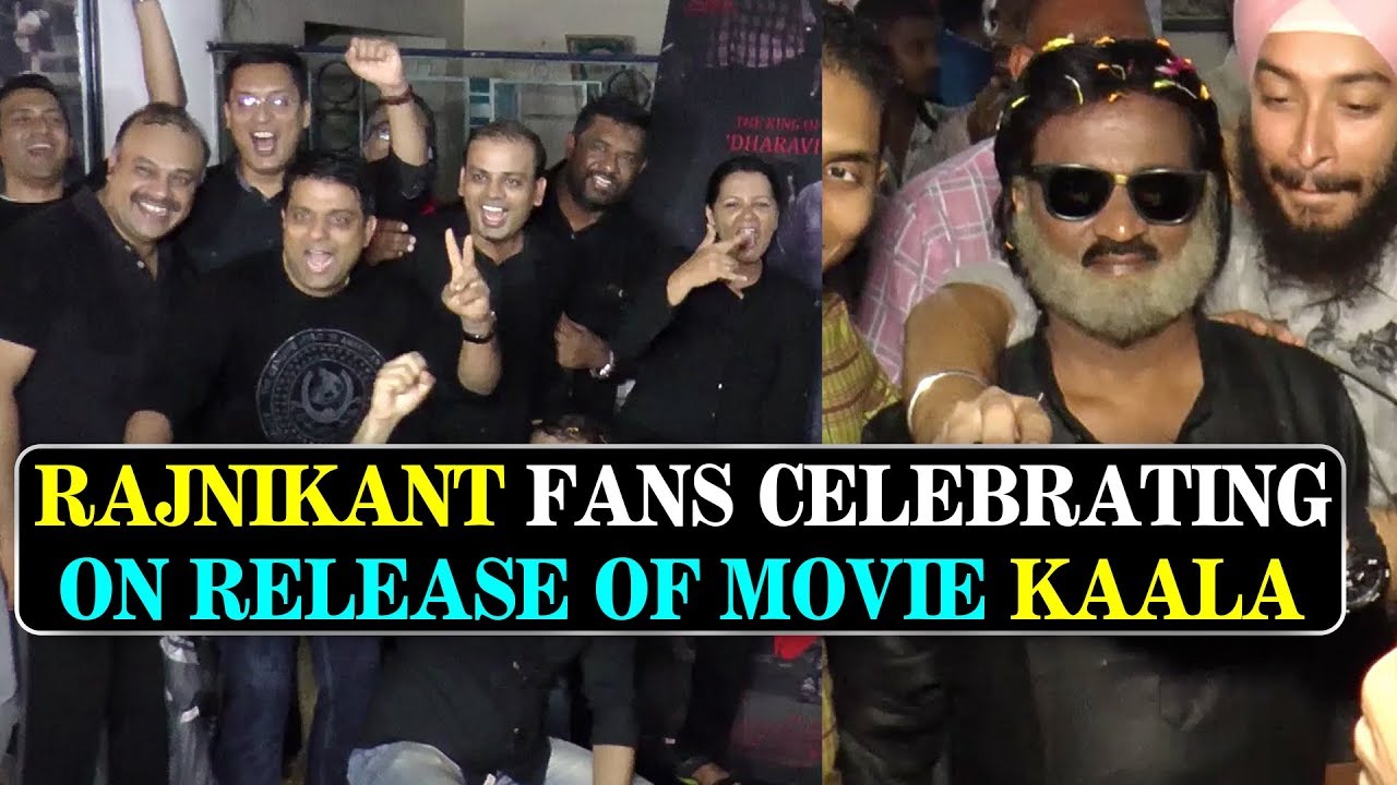 Rajini Fans Celebrates Kaala Movie Release | Rajinikanth | Pa. Ranjith | Dhanush | TXNXT Bollywood