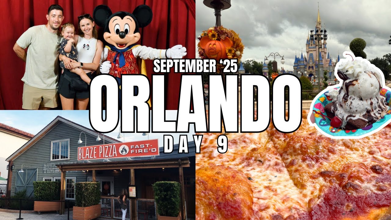 🌴 MAGIC KINGDOM & BLAZE PIZZA 🍕
