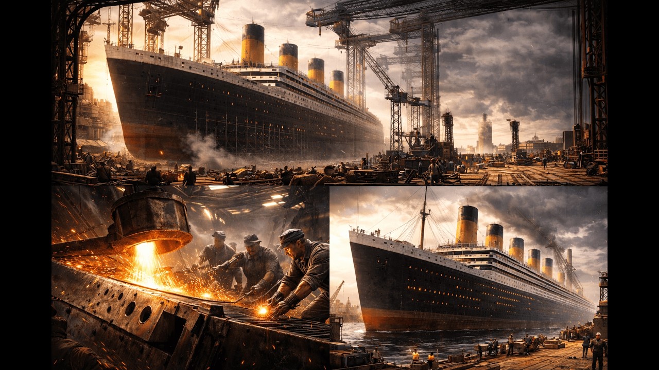 Building the Titanic: The Largest Ship of Its Time