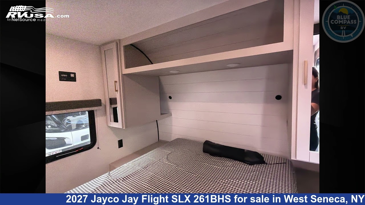Потрясающий автодом-прицеп Jayco Jay Flight SLX 2027 года выпуска продается в Вест-Сенеке, штат Н...