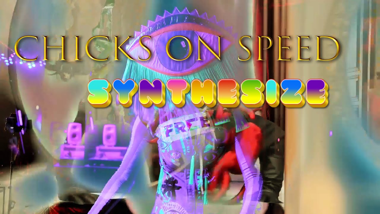 Chicks on Speed - Synthesize (Official Video)