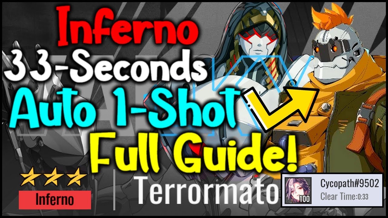 How to Auto 1-Shot Inferno Terrormaton in 33-Seconds! Etheria: Restart