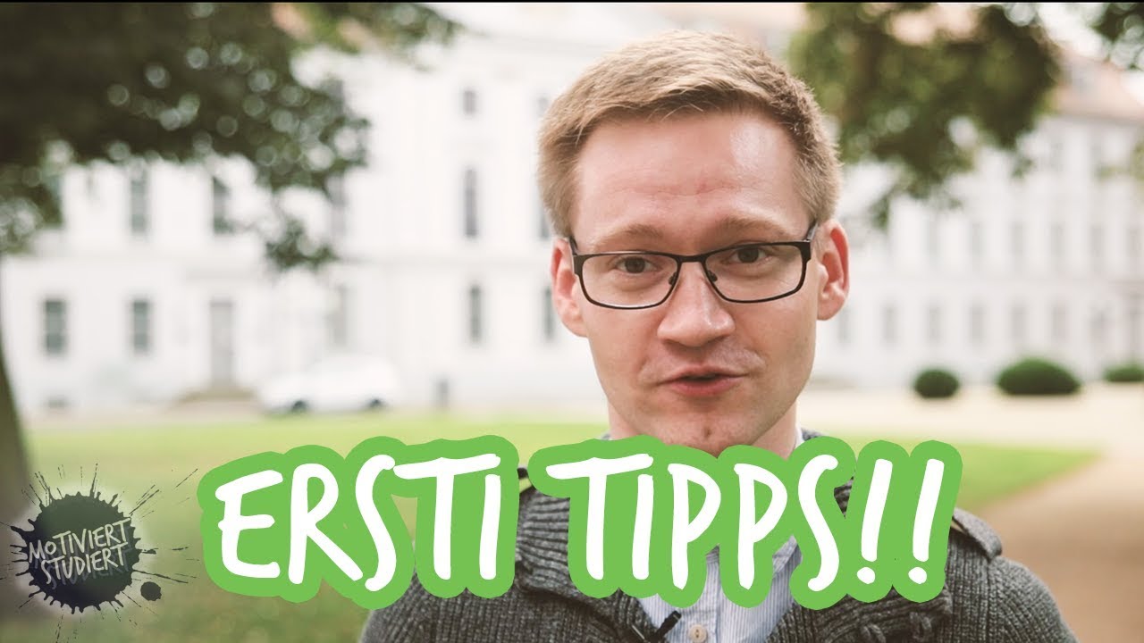 Tipps f&uuml;r Erstsemester: !!Das musst du unbedingt wissen!!  #Studienanfang
