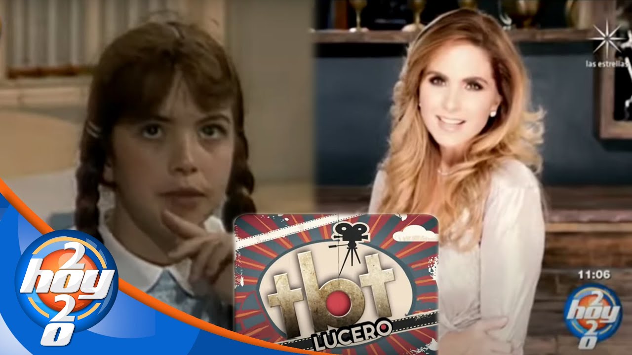 Desde 'Chiquilladas' hasta 'Soy tu dueña', así es la trayectoria de Lucero | #TBT | Hoy