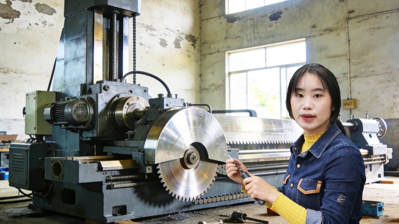 💡天才少女修报废切割机，弹簧生锈皮带断裂，她三天轻松修复如新，动力更猛！Restoring a used vintage cutting machine | 林果儿