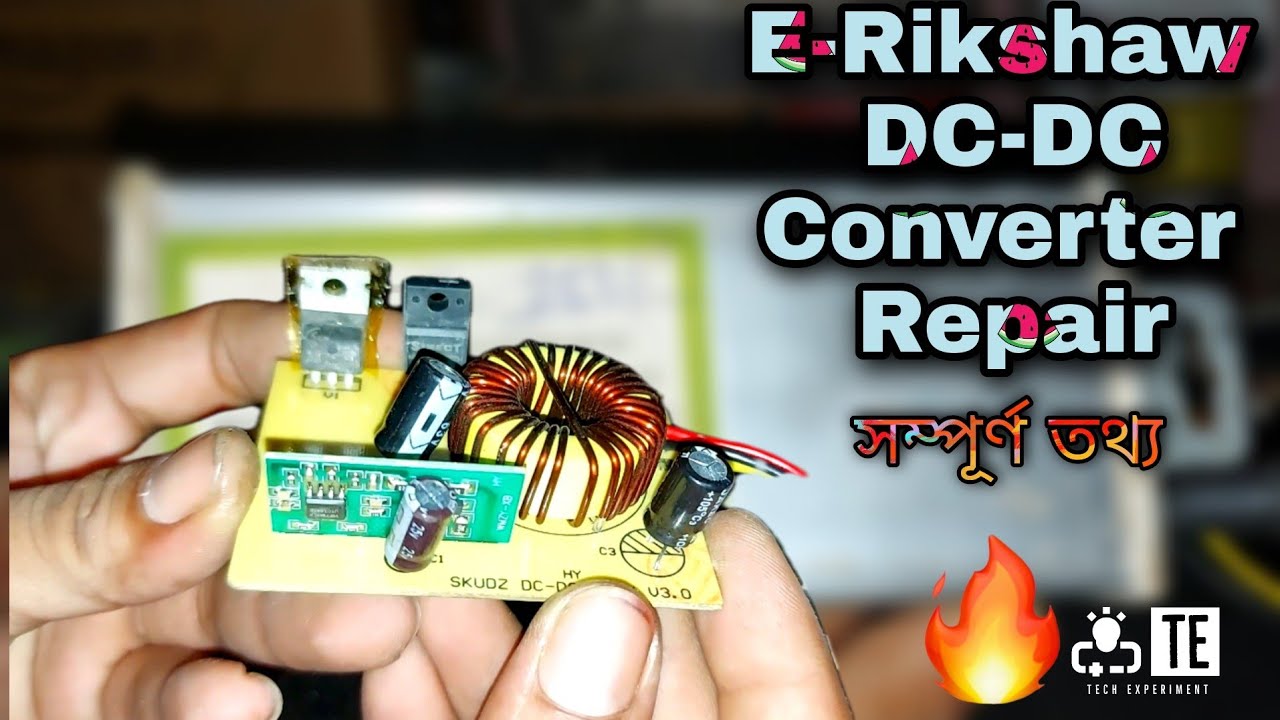 How To Repair DC To DC Converter | Converter Repair At Home 🔥