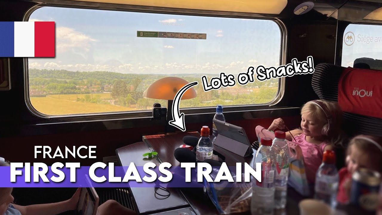 Travel Day to Antibes France Long Eurail Journey with Kids