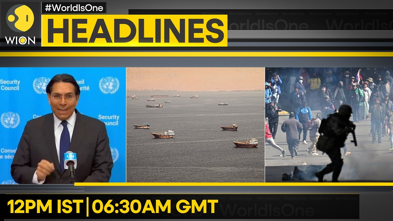 UKMTO Lowers Hormuz Threat Levels | Israel UN Envoy Clashes With UN Official | WION Headlines