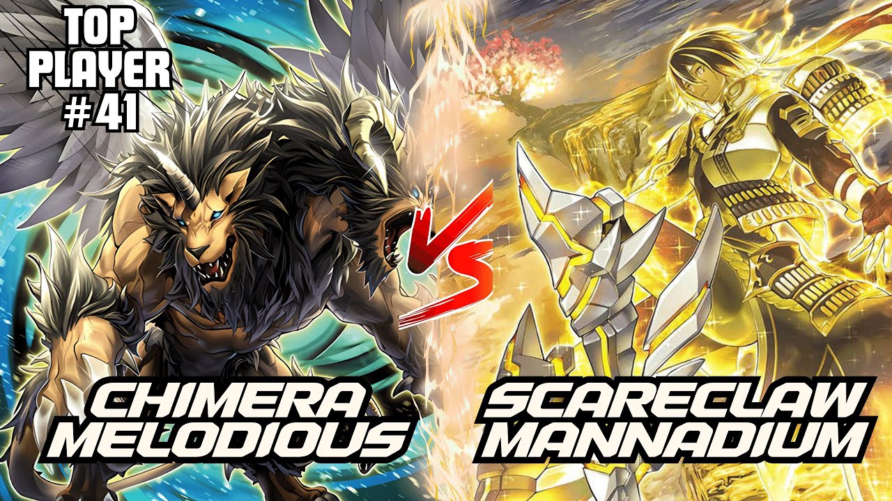 Chimera Melodious vs Scareclaw Mannadium | High Rated | Yu-Gi-Oh! TCG - DB May 2024