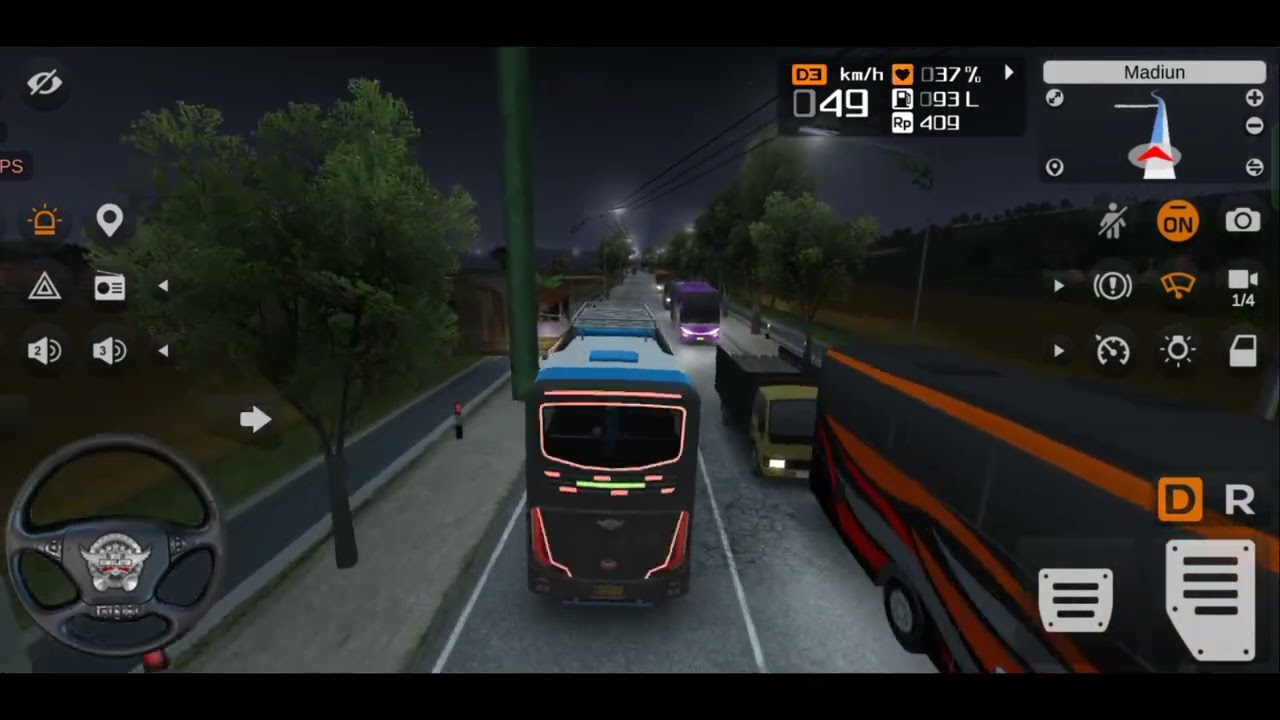 “Raat 2:17 AM… Indonesia ki bus ke saath jo hua 😳”#automobile #indonesia #youtube #gaming 
