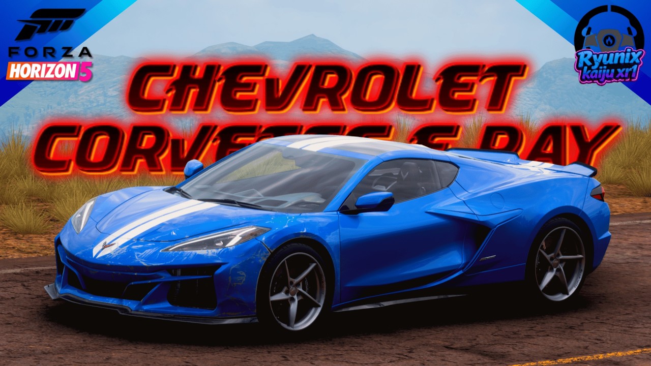 Forza Horizon 5 – Chevrolet Corvette E-Ray | Ryunix Kaiju XR1 Steering Wheel Gameplay