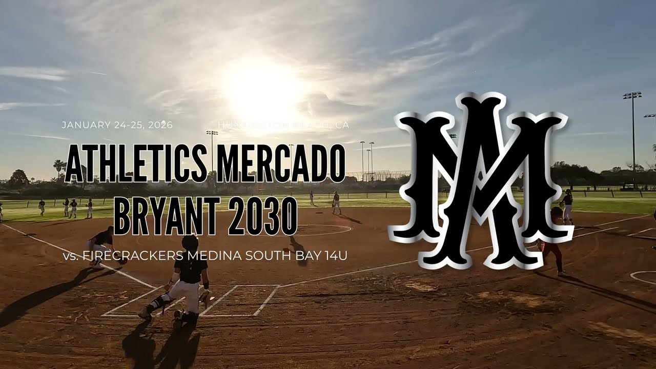 Athletics Mercado Bryant 2030 vs. Firecrackers Medina South Bay 14U