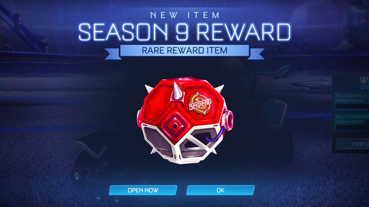 SEASON 9 REWARD DROP Opening On Rocket League