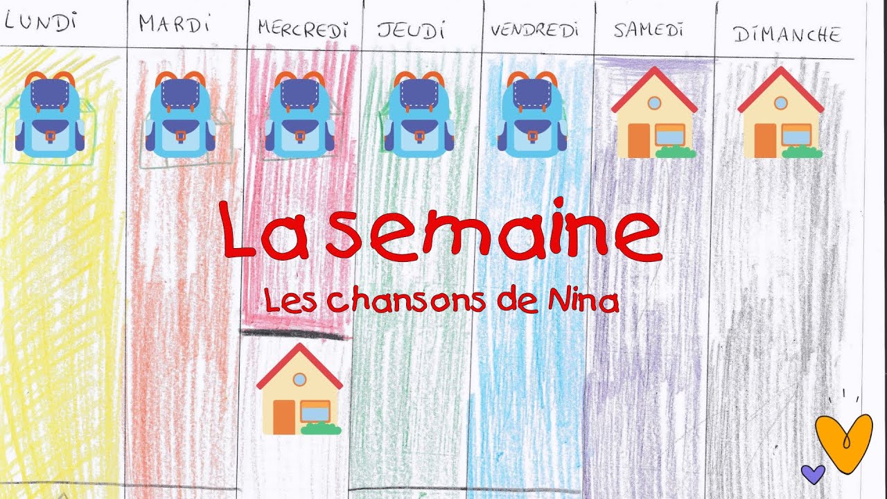 Chanson jours de la semaine
