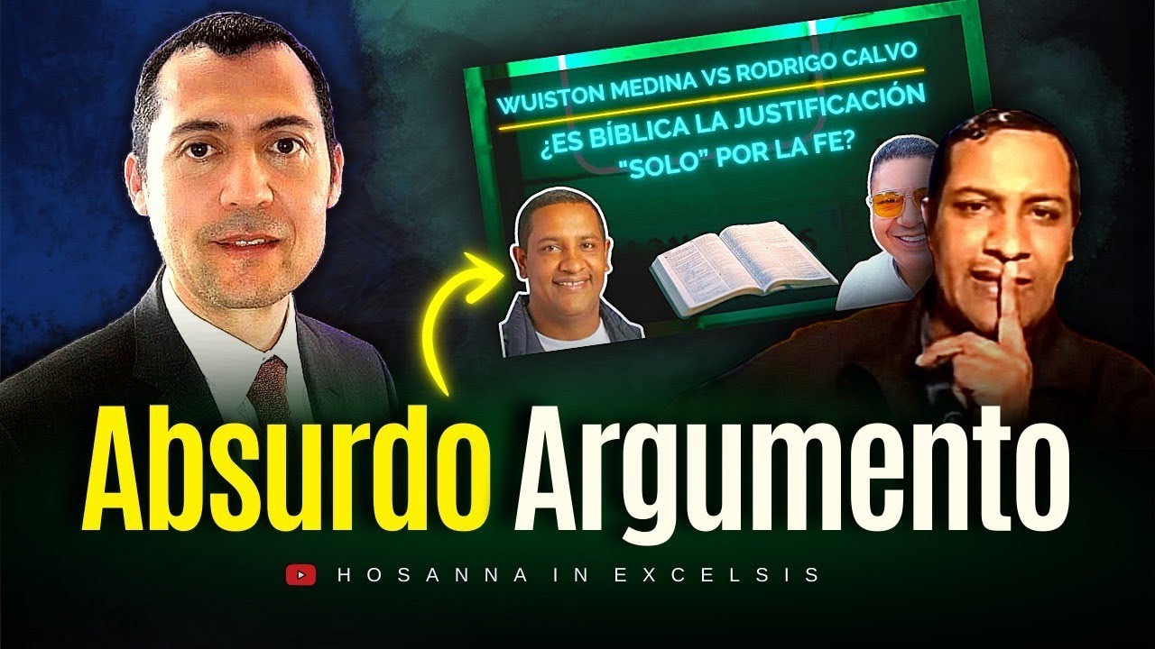 El contraargumento MÁS ABSURDO para defender sola fide: Wuinston Medina no podría con Urbina
