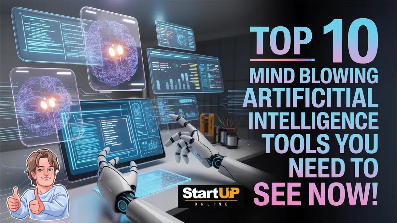 Top 10 Mind Blowing Artificial Intelligence Tools You Need to See Now! Ai Tools and Applications