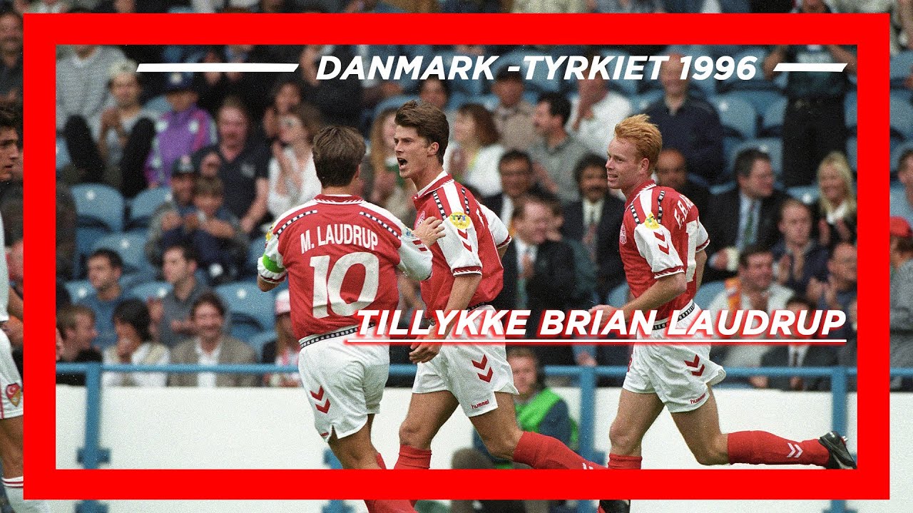 Tillykke Brian: Se Laudrup sikre 3-0 sejr ved EM 1996