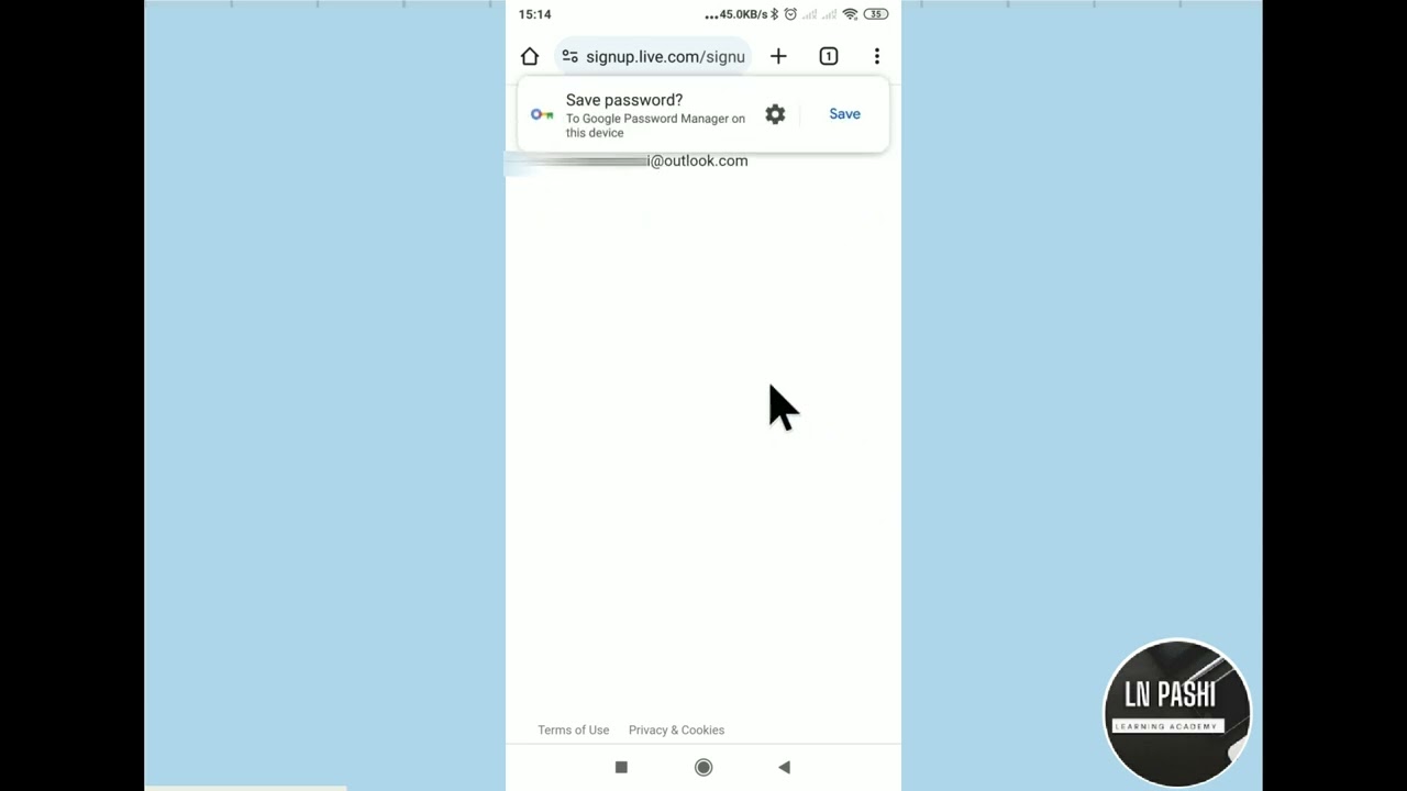 How to create microsoft account for bing image creator in mobile.