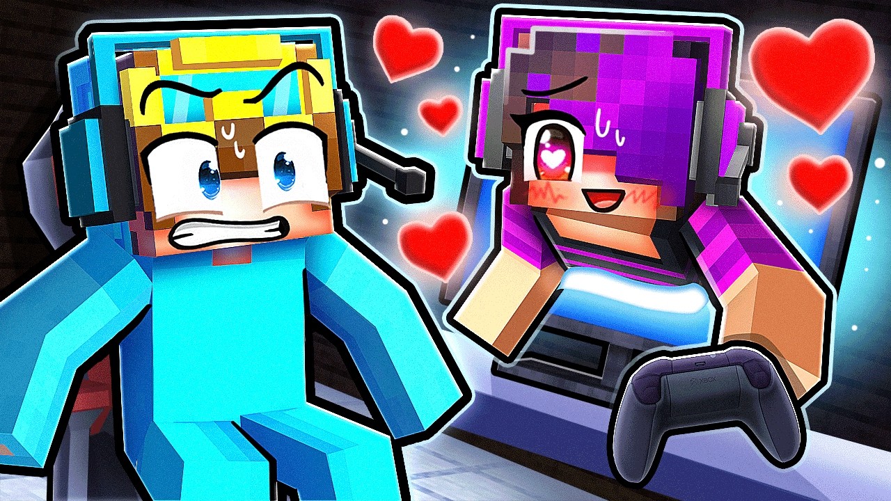 Девушка-геймер влюбилась в меня..