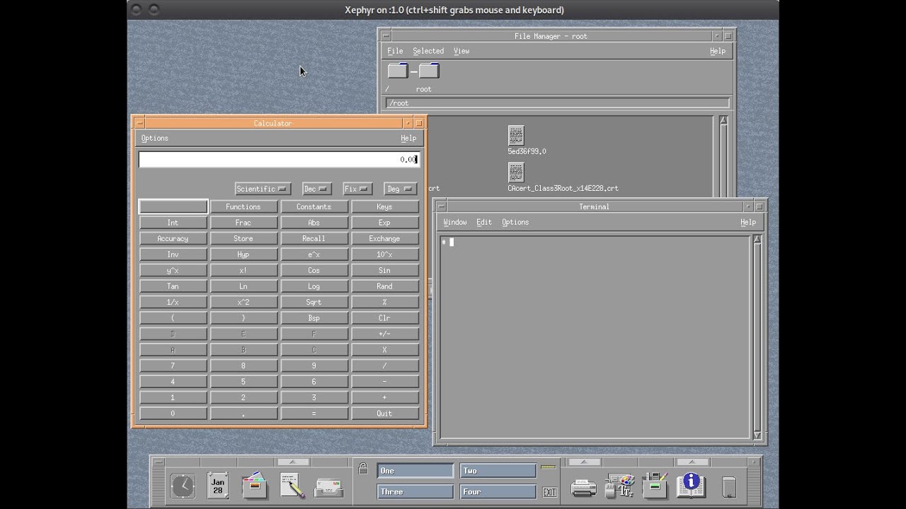 RETRO FREAK: That Unix-flavored Linux distro I've been working on (no audio)