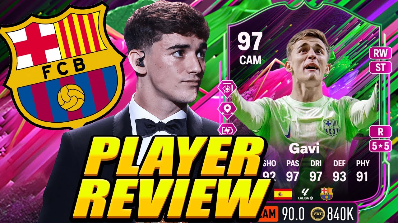 🇪🇸 97 SHAPESHIFTERS GAVI PLAYER REVIEW! EA FC 25 GAVI REVIEW! 97 SHAPESHIFTER GAVI REVIEW! GAVI!