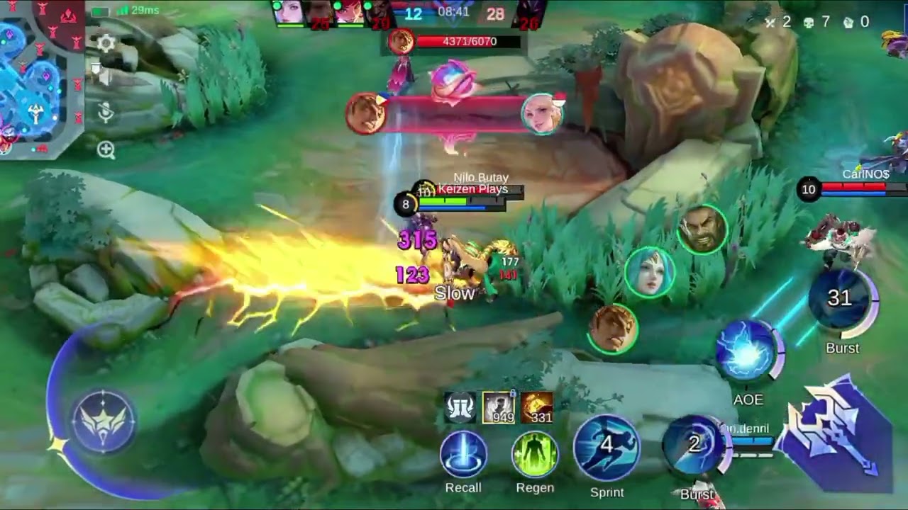 Layla tank pa apat na marksman buti nanalo