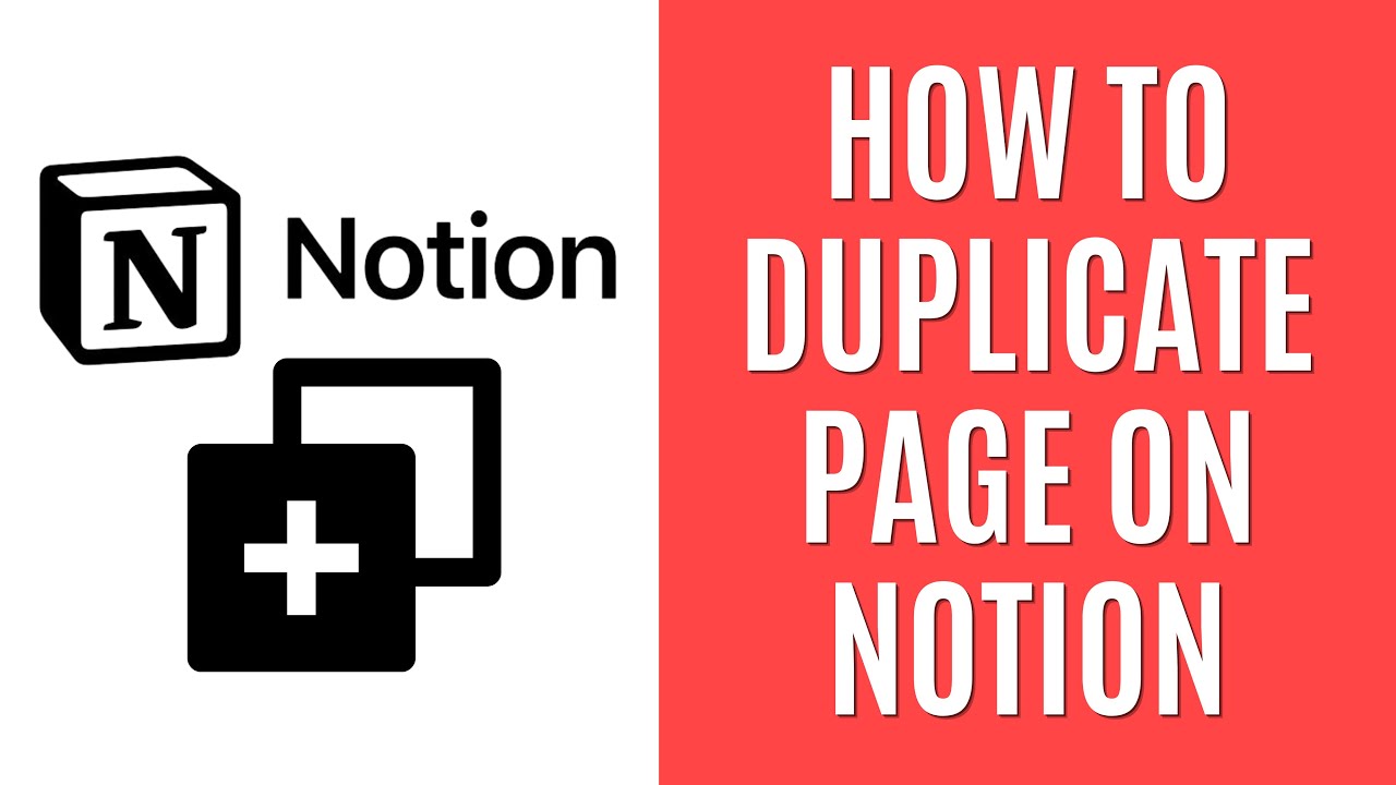 How to Duplicate Page on Notion [Quick Guide]