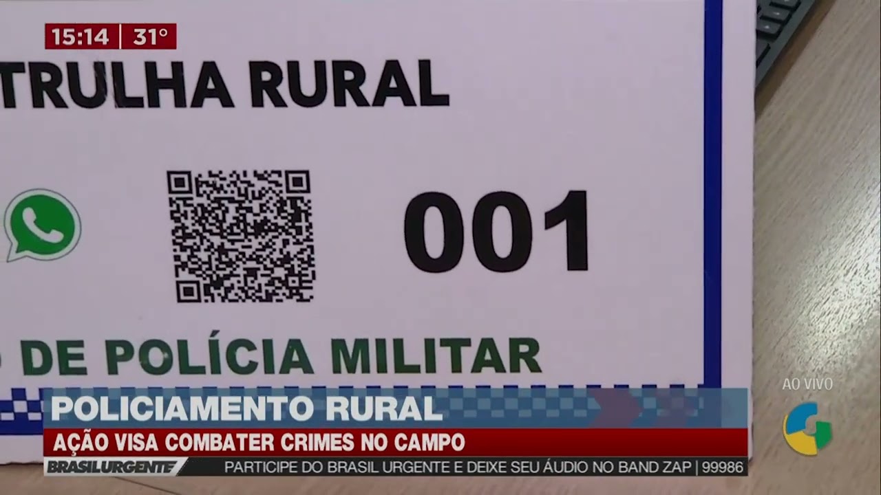 POLICIAMENTO RURAL: A&Ccedil;&Atilde;O VISA COMBATER CRIMES NO CAMPO