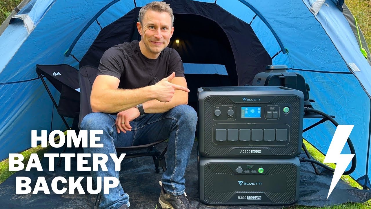 BLUETTI AC300 + B300 Home Battery Backup - The Ultimate Power Station!