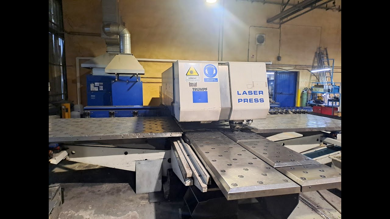 Wykrawarka laserowa TRUMPF TruMatic 600L