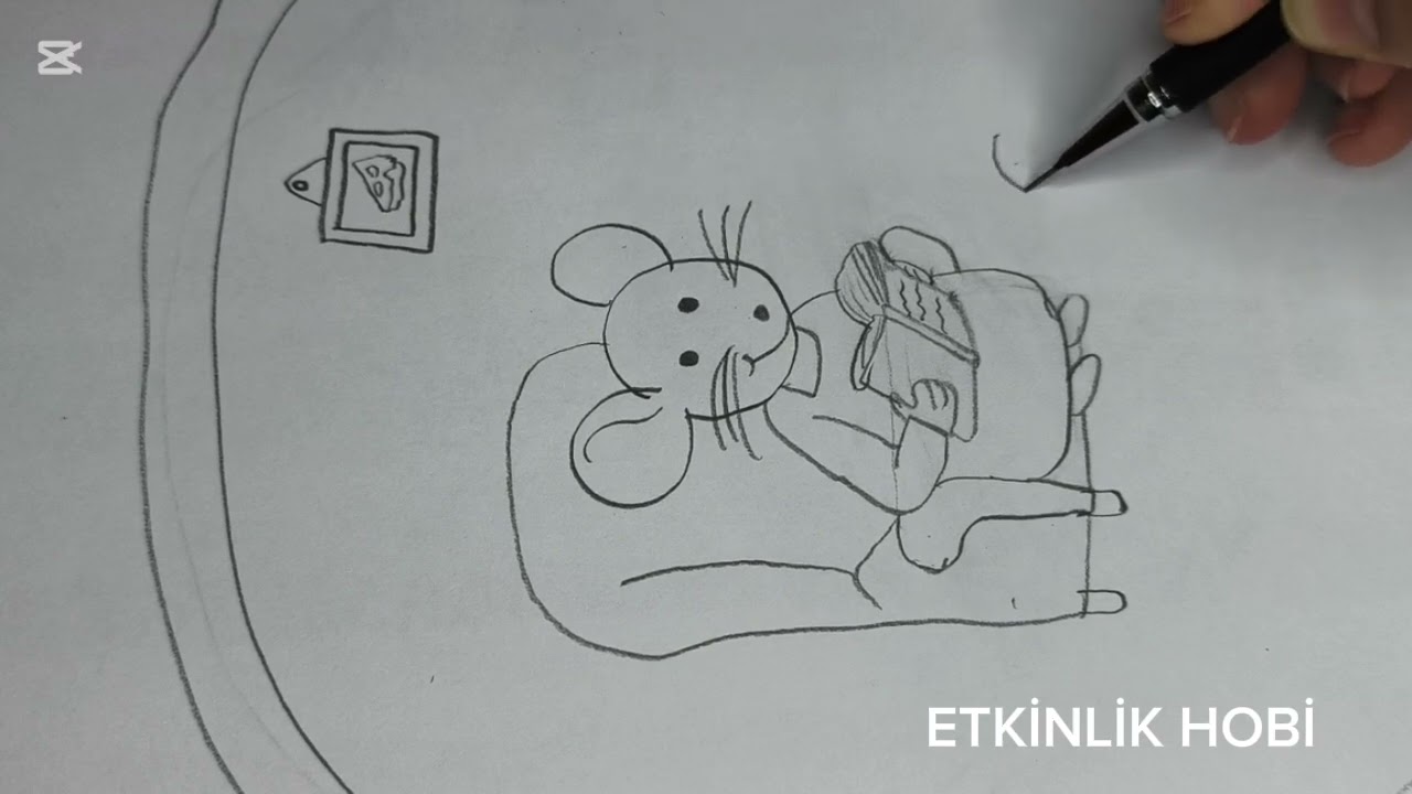 Sevimli Fare Ailesi 🐀Eğlenceli &Ccedil;izimler🙂