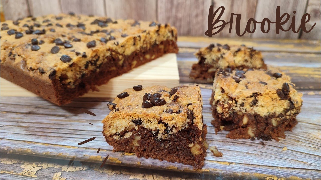 BROOKIE, dos recetas en una, que te hará alucinar! Es increíble, paso a paso con Mambo!!!
