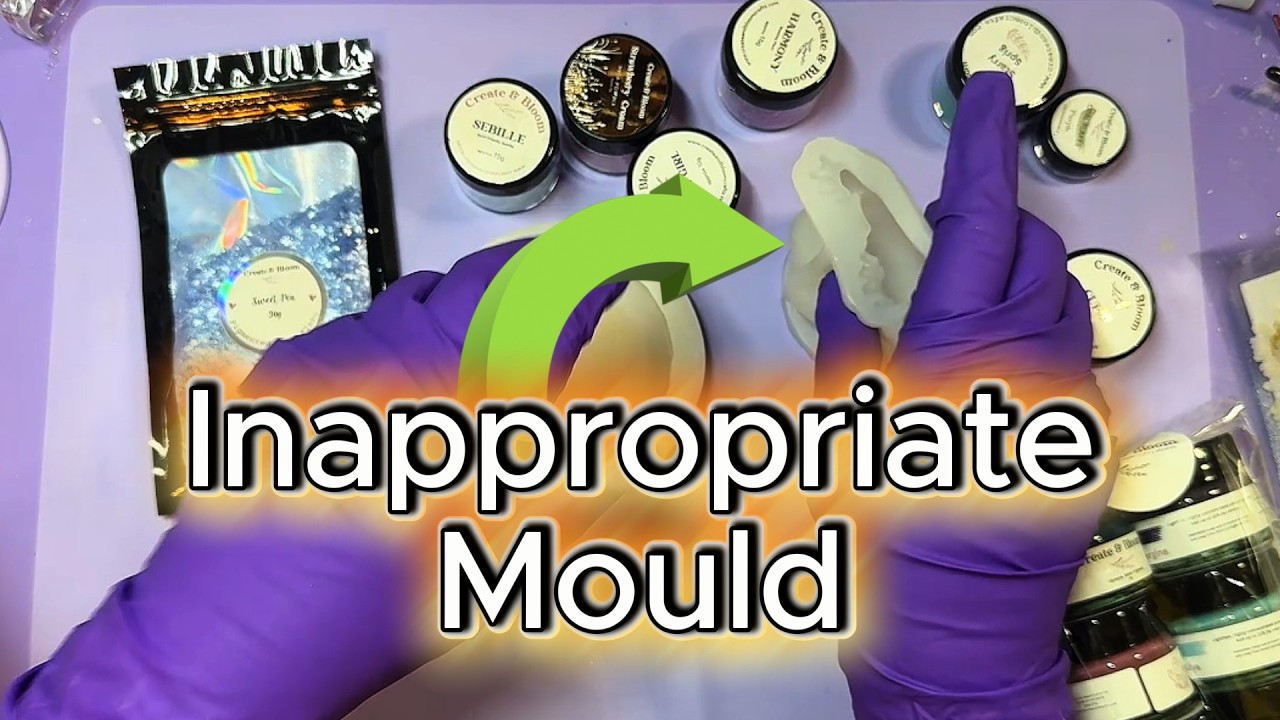 A Naughty Mould & New Stunning Colours for Epoxy Resin  | 684