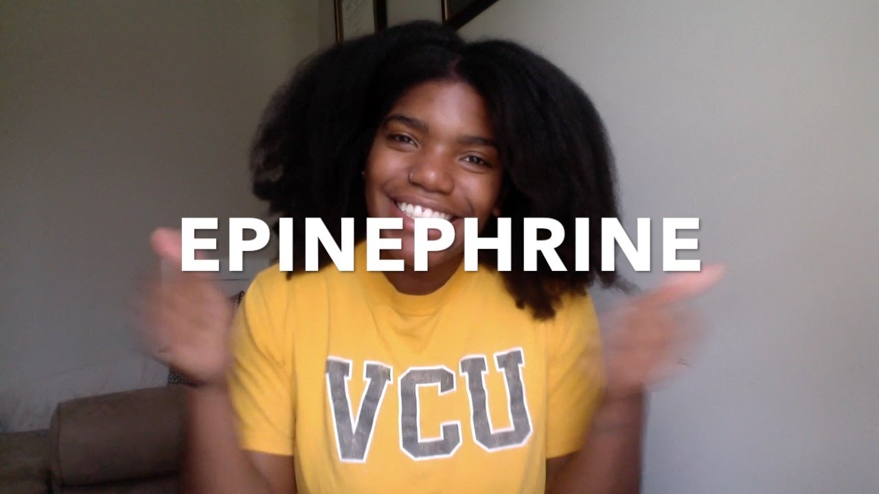 WHAT I'M LEARNING: EPINEPHRINE | aishasrna