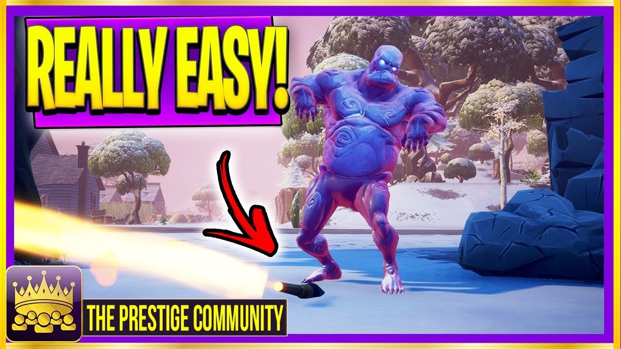 EASIEST WAY To Complete *NEW* ICE STORM Challenge! Deal Damage With Explosive Weapons To Ice Legions