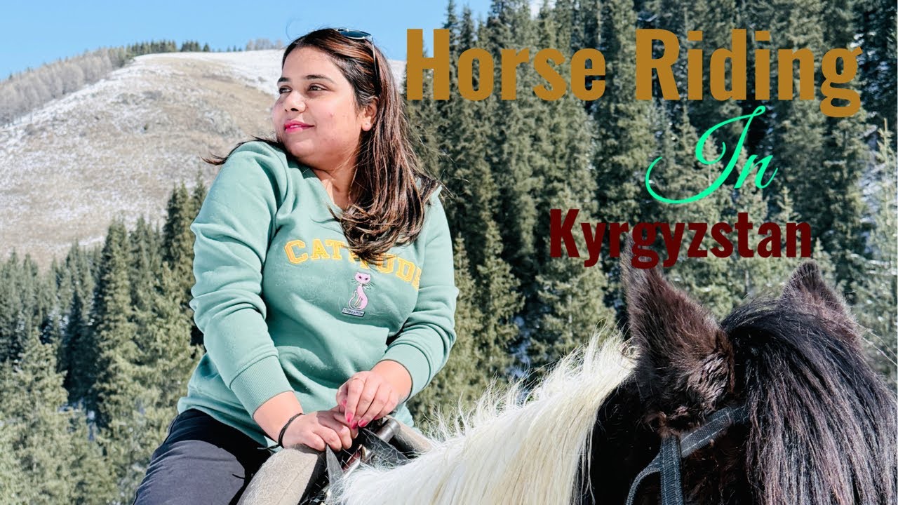 Horse Riding Adventure in Chon-Kemin National Park, Kyrgyzstan!❤️🇰🇬