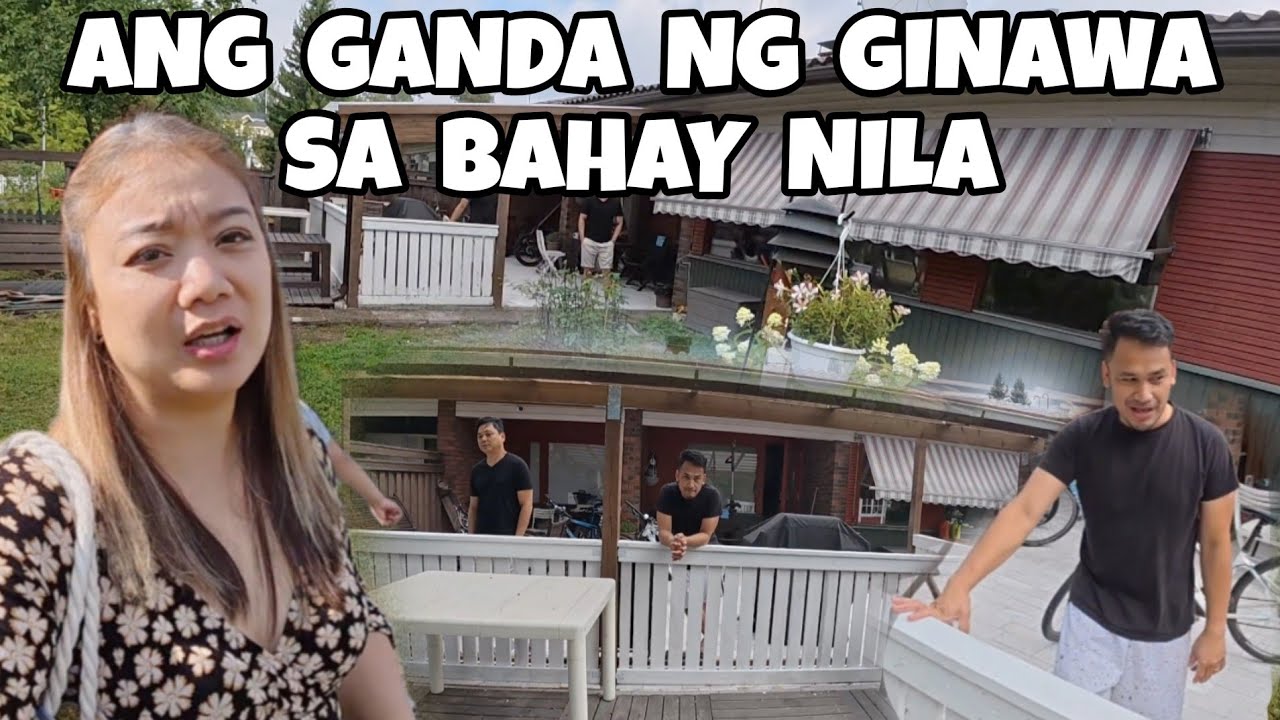 NA RENOVATE NA ANG BAHAY NILA - SONRANG SAYA NAMIN I FAMILY VLOG I THAI-FINNISH PERO PUSONG PINAY 