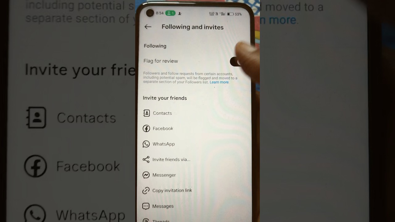 Turn Off Flag For Review On Instagram
