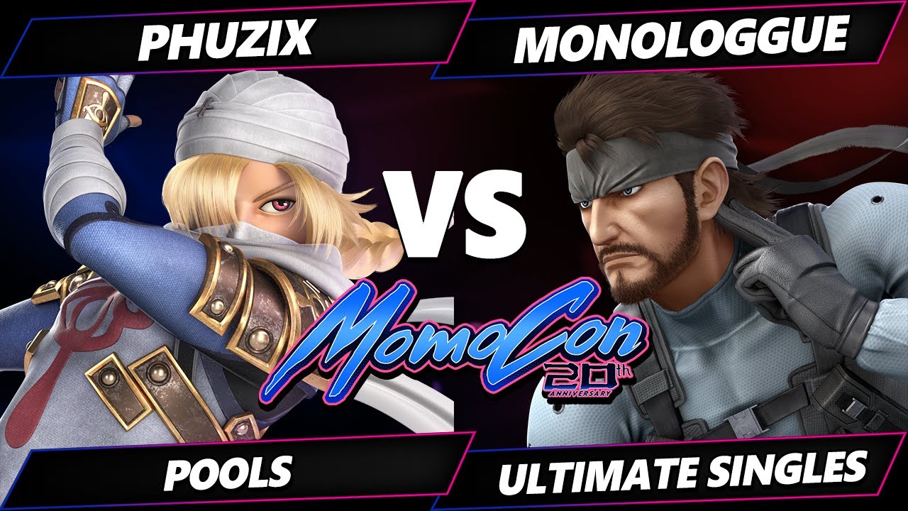 MomoCon 2025 - Phuzix (Sheik) Vs. monologgue (Snake) Smash Ultimate - SSBU