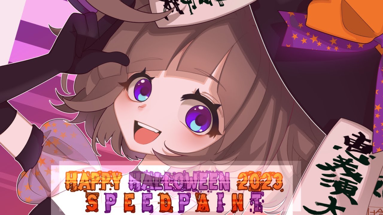 HAPPY HALLOWEEN 2023 - speedpaint
