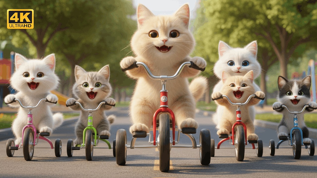 😱 They Found an Old Bicycle… What Mama Cat Makes for Her Kitten Is UNBELIEVABLE 🚲❤️