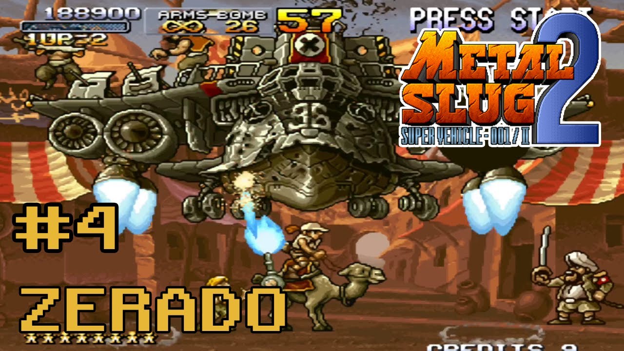 SESSÃO FLIPERAMA 2026 #4: Metal Slug 2 ZERADO