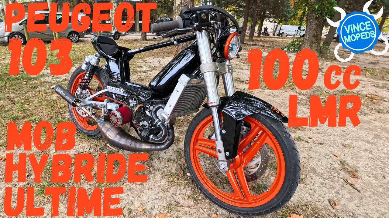 Peugeot 103 100cc LMR : La Mob Hybride Ultime !