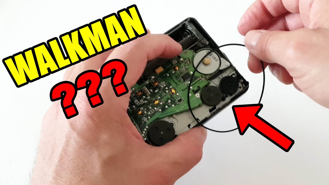 Comment réparer un Walkman Sony ? Changer la courroie - Mon Baladeur Cassette