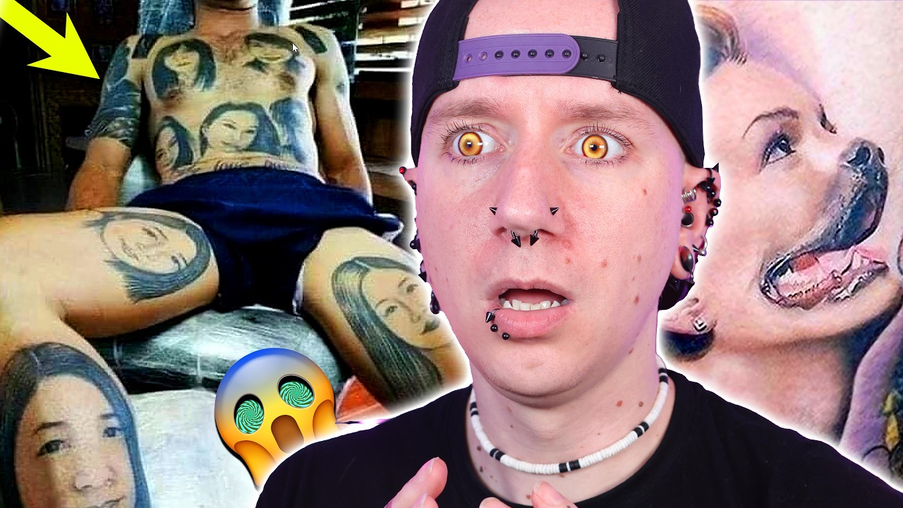 Reacting To Creepy Couple Tattoos | Tattoos Gone Wrong 28 | Roly